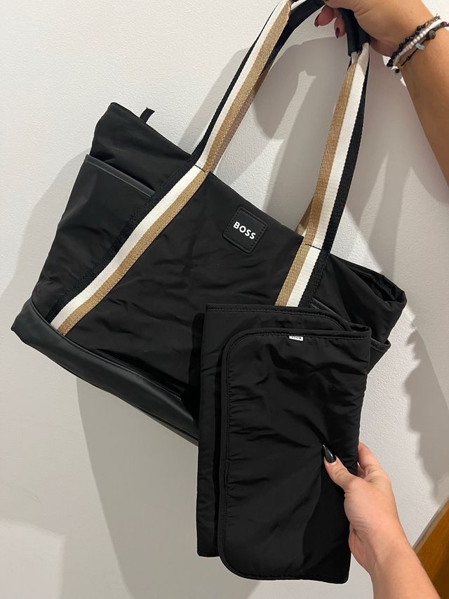 Bolso Cambiador Hugo Boss Negro