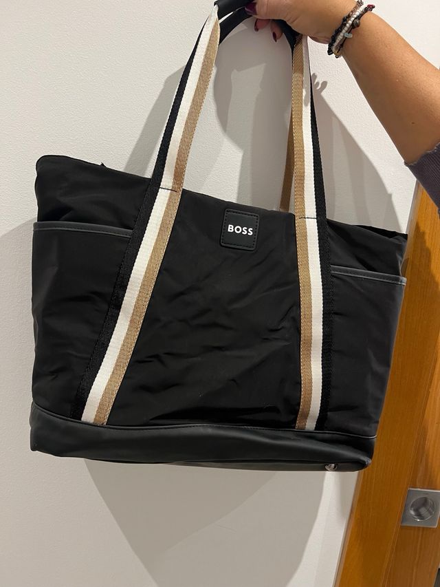 Bolso Cambiador Hugo Boss Negro