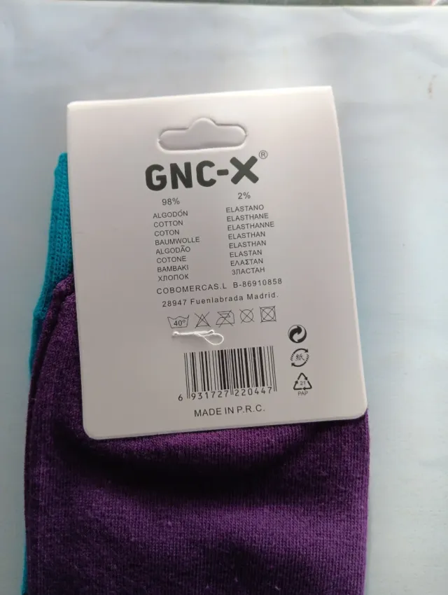 Calcetines GNC-X Talla 40 Diseño Ángel