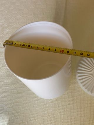 Contenitore Tupperware Grigio Bianco