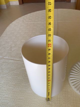 Contenitore Tupperware Grigio Bianco