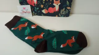 Regalo Navidad: Neceser y calcetines zorros