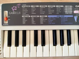 Casio Club modelo M-200. Teclado eléctrico