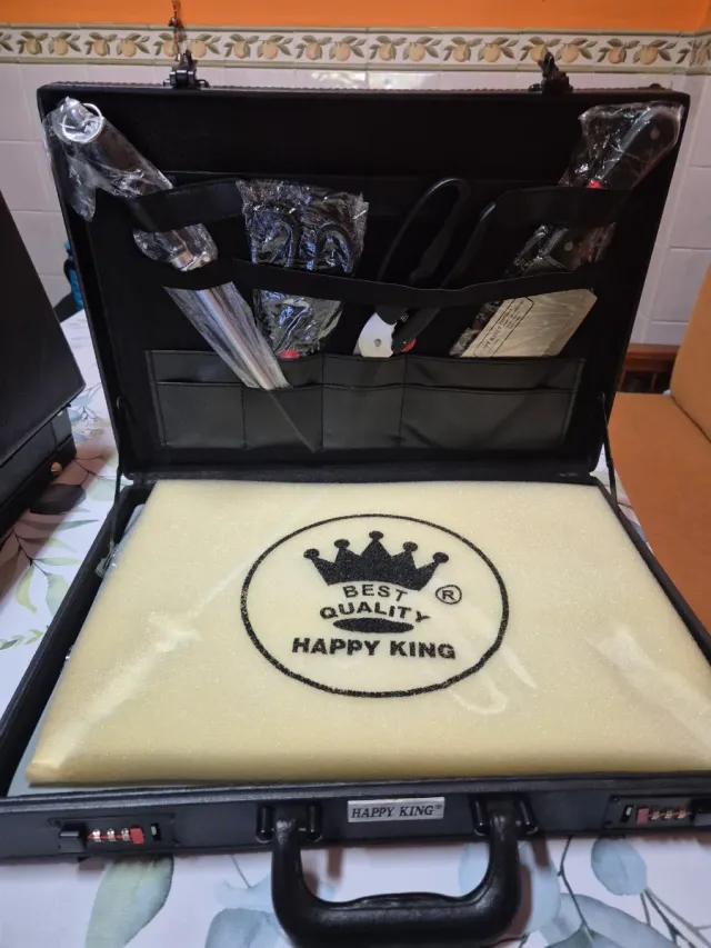 Maletín Profesional Happy King Negro