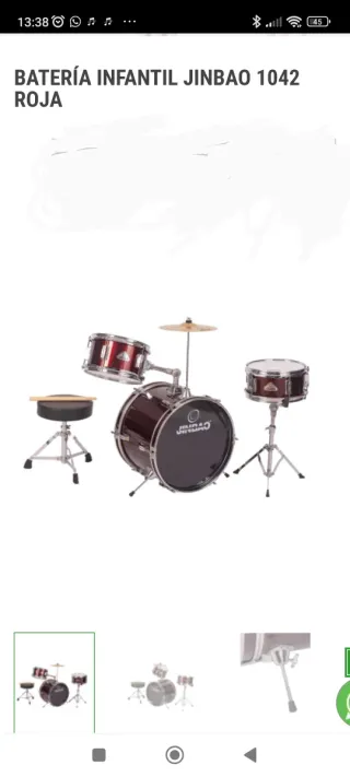 Batería Jinbago pequeña no acepto oferta( bloqueo)