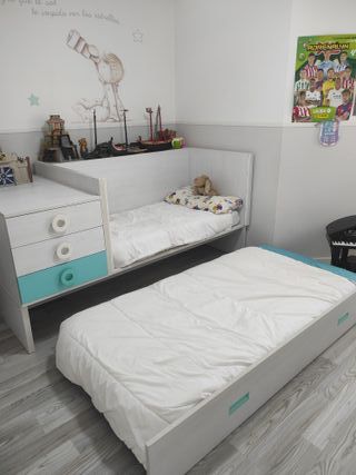 Dormitorio infantil convertible