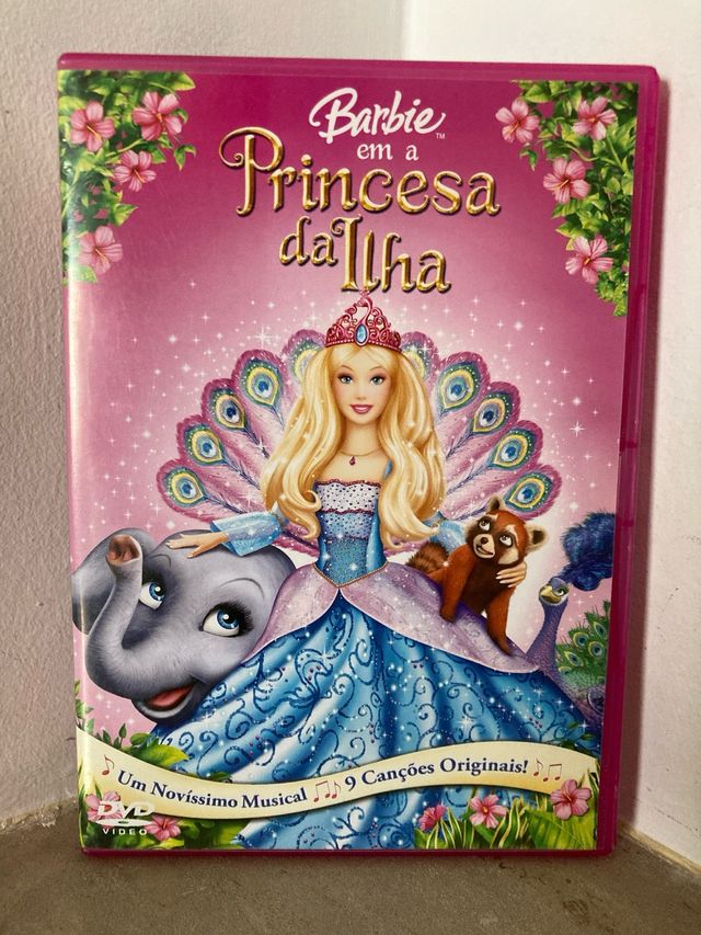 Barbie em a Princesa da Ilha DVD em Castellano