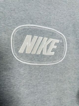 Sudadera Nike Gris Vintage
