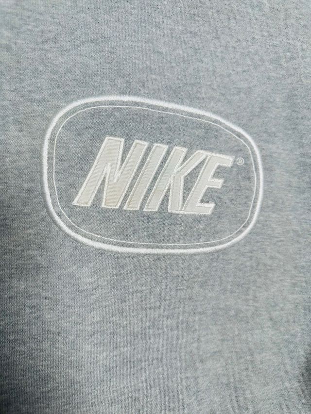 Sudadera Nike Gris Vintage