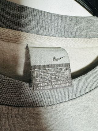 Sudadera Nike Gris Vintage