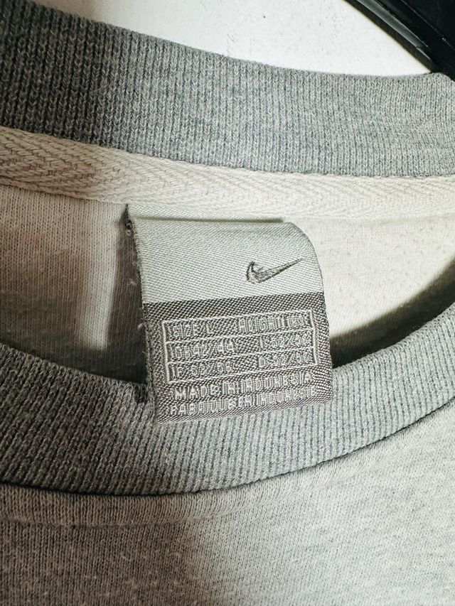 Sudadera Nike Gris Vintage