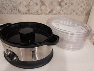 Vaporera Cocedero al vapor Silvercrest 3 Niveles.