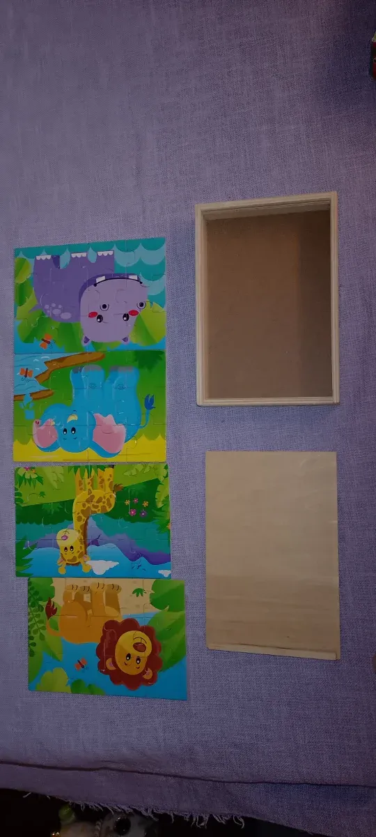 Puzzle animali giungla