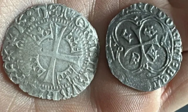 Lote 2 Monedas españolas de Plata