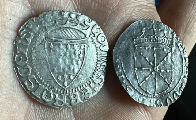 Lote 2 Monedas españolas de Plata