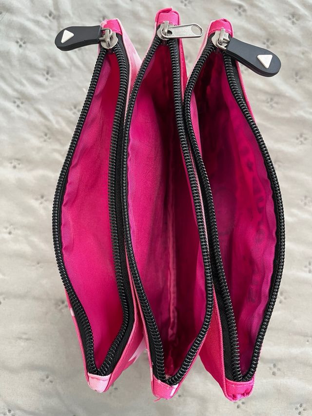 Estuche escolar Superup Girls rosa