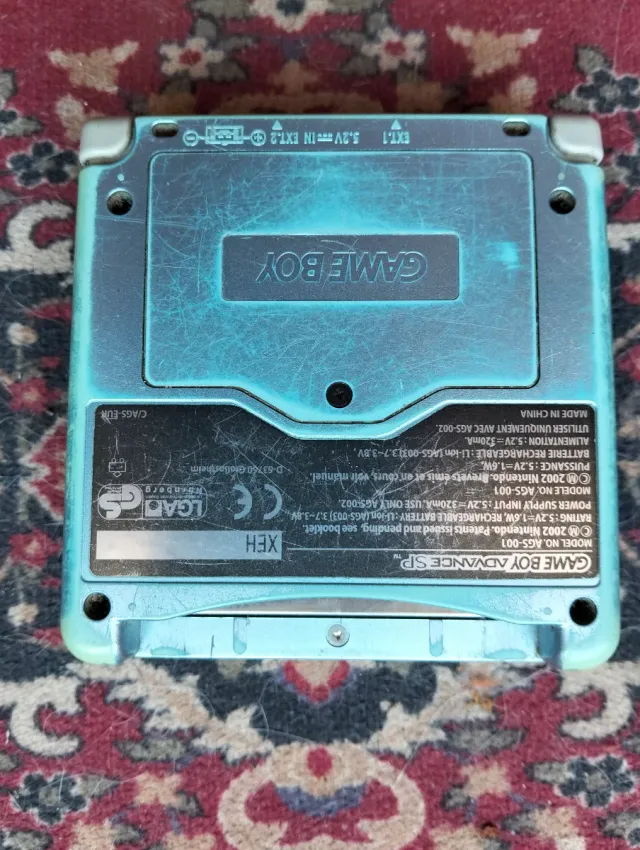 Nintendo Game Boy Advance SP Azul