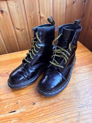 Botas Dr. Martens Negras Charol