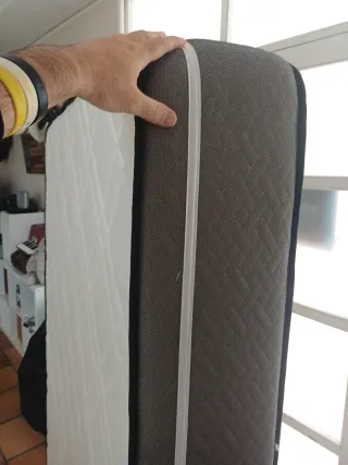 Colchón viscoelástico 135x190x28 cm  2 meses