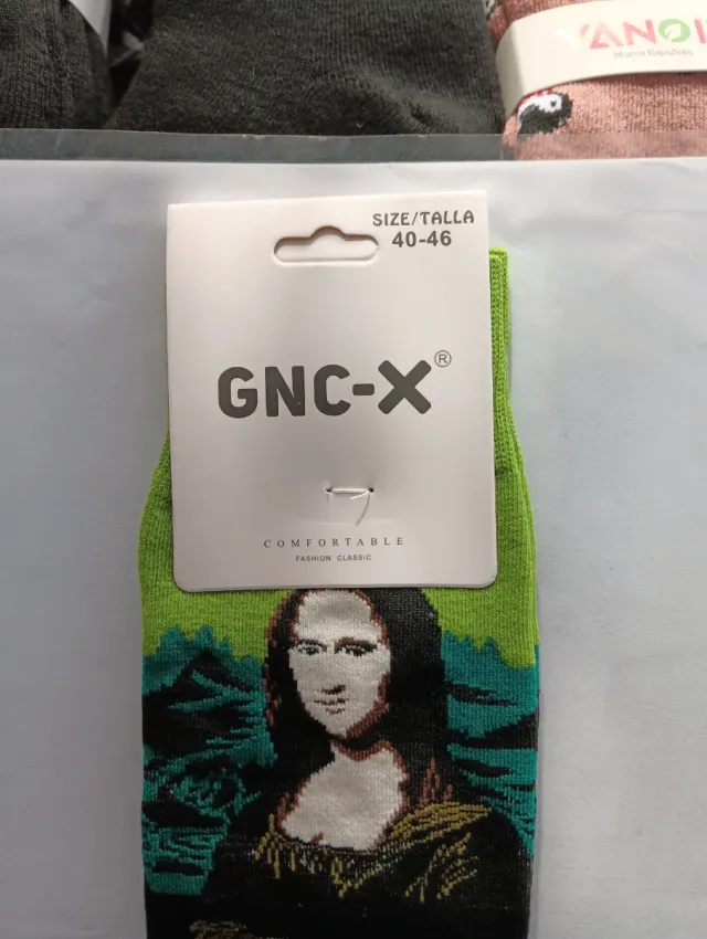 Calcetines Mona Lisa GNC-X Algodón Talla 40-46