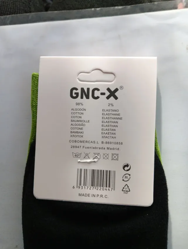 Calcetines Mona Lisa GNC-X Algodón Talla 40-46