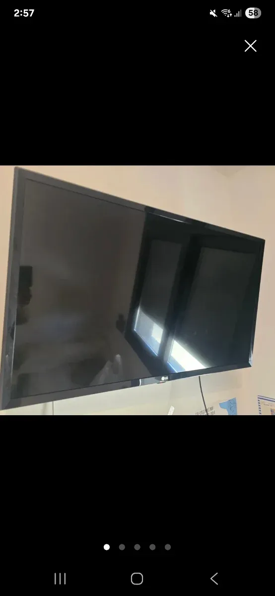 Televisor LG LED Negro