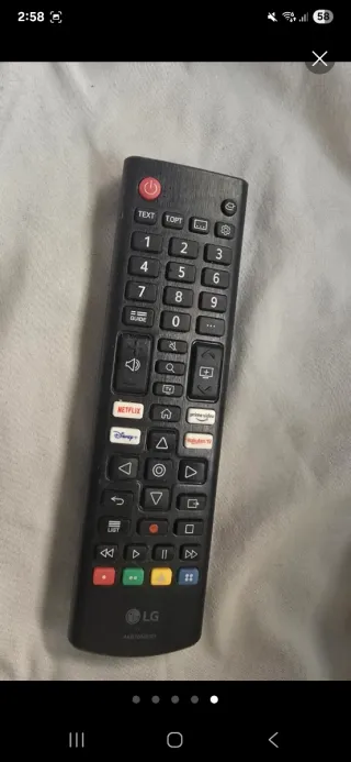 Televisor LG LED Negro