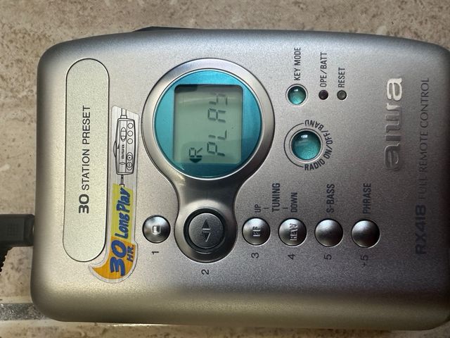 Aiwa HS-RX418 Reproductor Cassette Radio