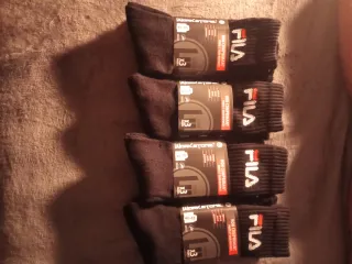 Calcetines Fila Negros Talla 40-45