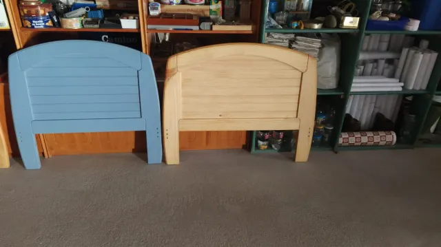 Cabeceros de pino macizo (2 unidades)