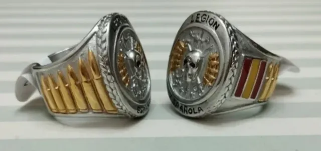 REBAJADO: ANILLO SELLO LEGIÓN ESPAÑOLA