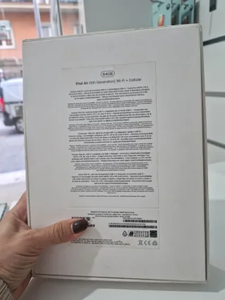 iPad Air 5ª Gen Wi-Fi + Cellular Gris