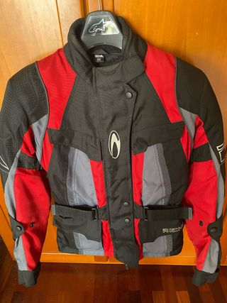 Chaqueta Moto Mujer Richa Talla 38 Negra/Roja