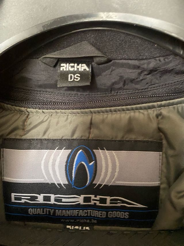 Chaqueta Moto Mujer Richa Talla 38 Negra/Roja