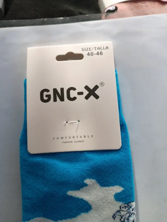 Calcetines GNC-X Diseño Japonés Algodón Talla 40