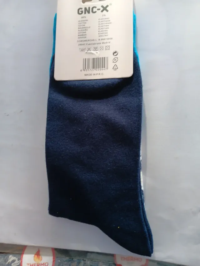 Calcetines GNC-X Diseño Japonés Algodón Talla 40