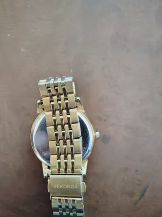 Reloj Sekonda Dorado y Azul