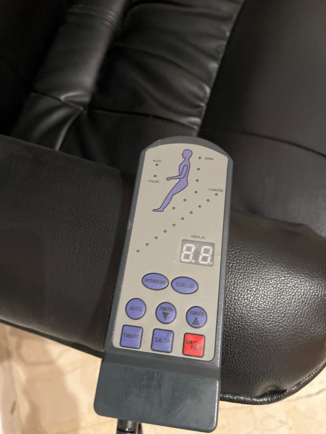 Sillón de masaje y vibración