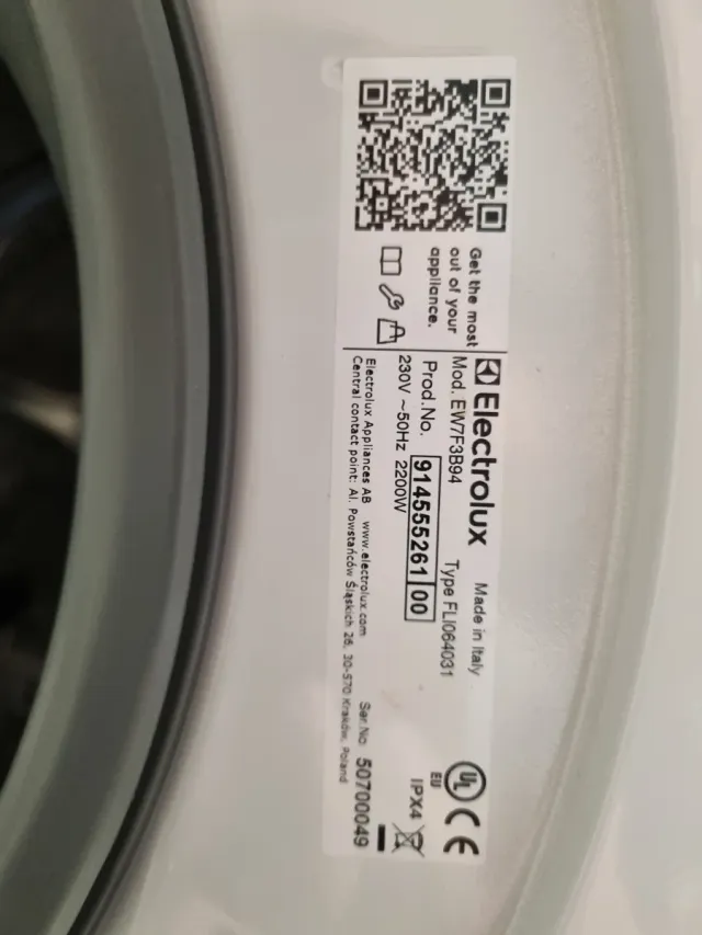 Lavadora Electrolux PerfectCare 700