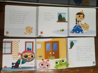 Lote de seis libros Chiquitín educación en valores