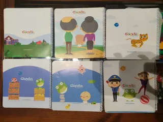 Lote de seis libros Chiquitín educación en valores