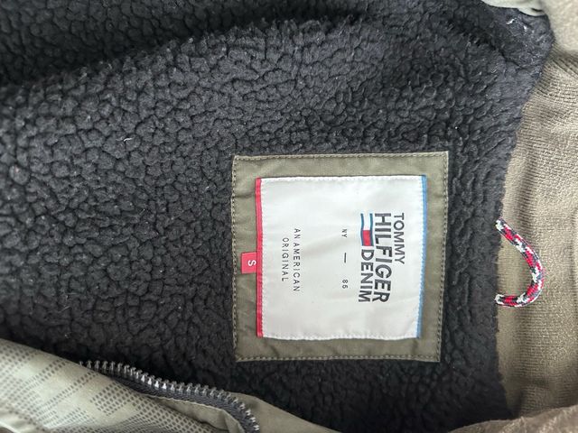 Abrigo Tommy Hilfiger Hombre Talla S Verde