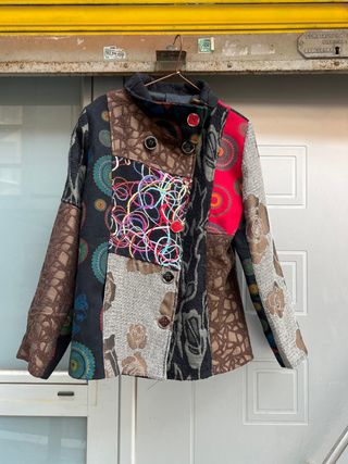 Chaqueta Desigual Patchwork Multicolor
