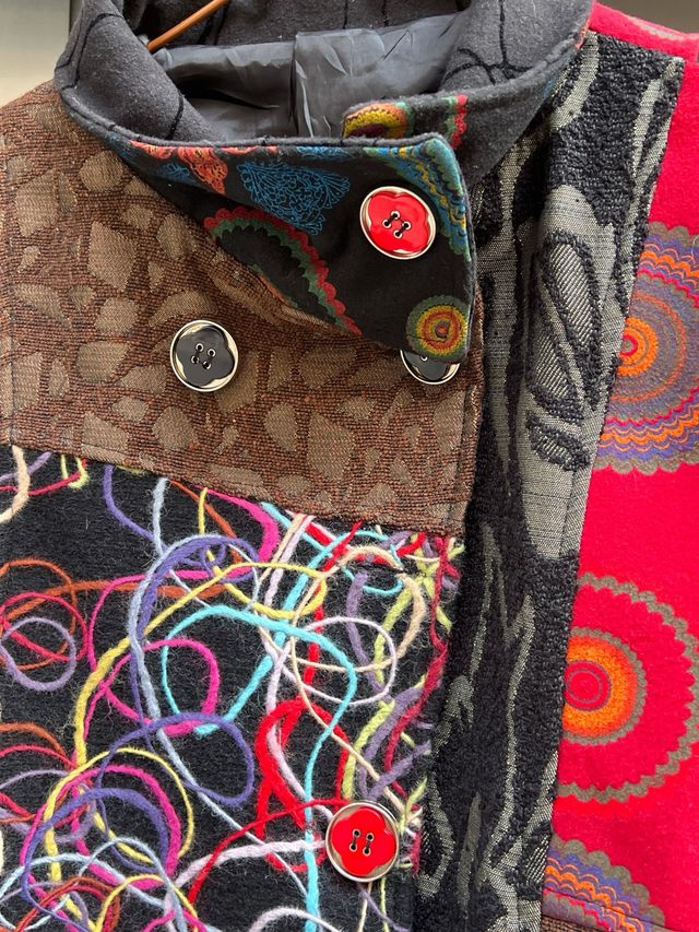 Chaqueta Desigual Patchwork Multicolor