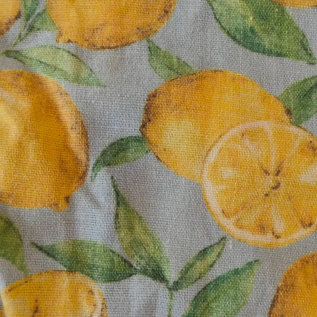 Blusa cropped Zara estampado limones Talla S