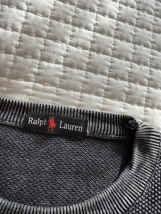 Felpa Ralph Lauren Grigia Uomo