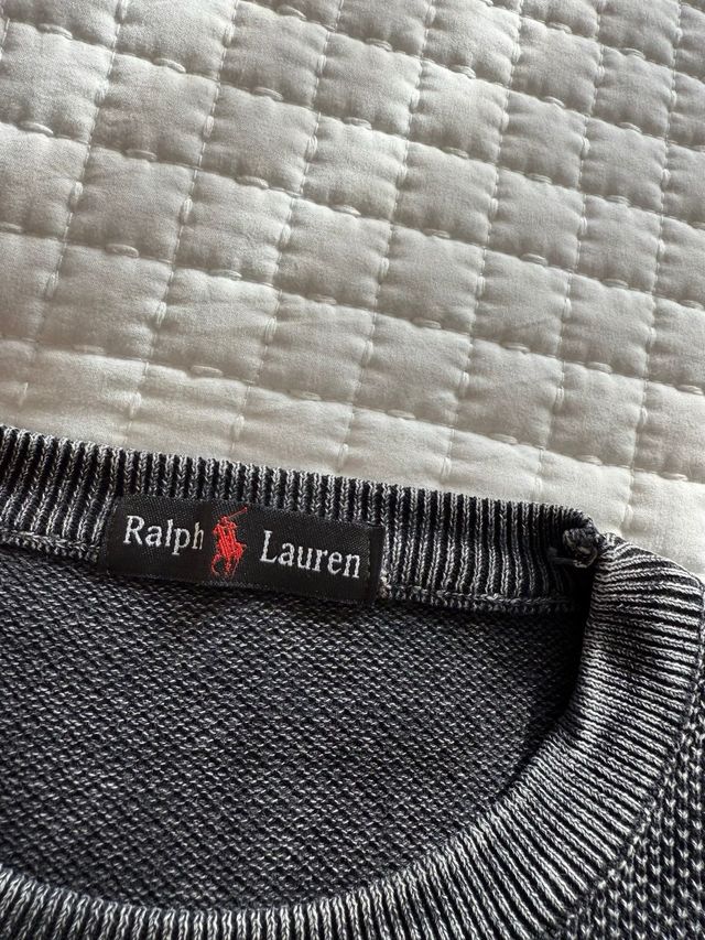 Felpa Ralph Lauren Grigia Uomo