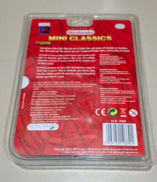 Llavero Nintendo Spiderman Mini Game máquina