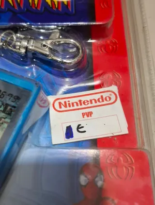 Llavero Nintendo Spiderman Mini Game máquina