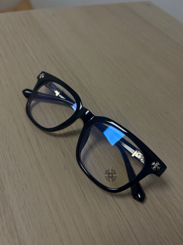 Gafas Chrome Hearts Negras y Plateadas